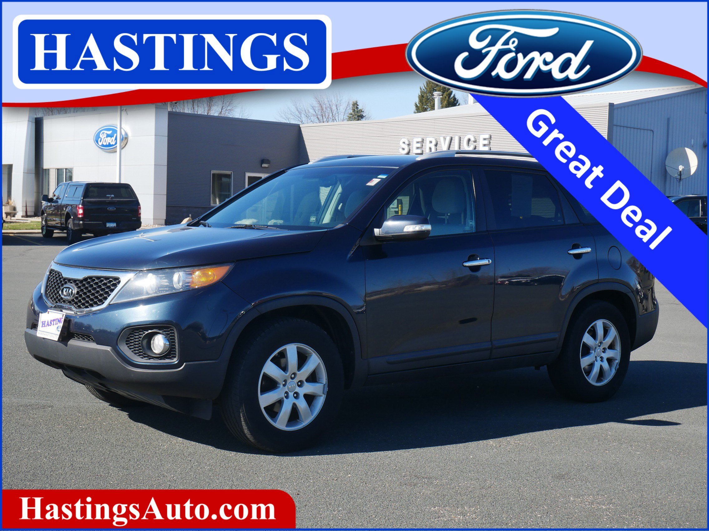 Used 2013 Baltic Blue Kia LX image 1