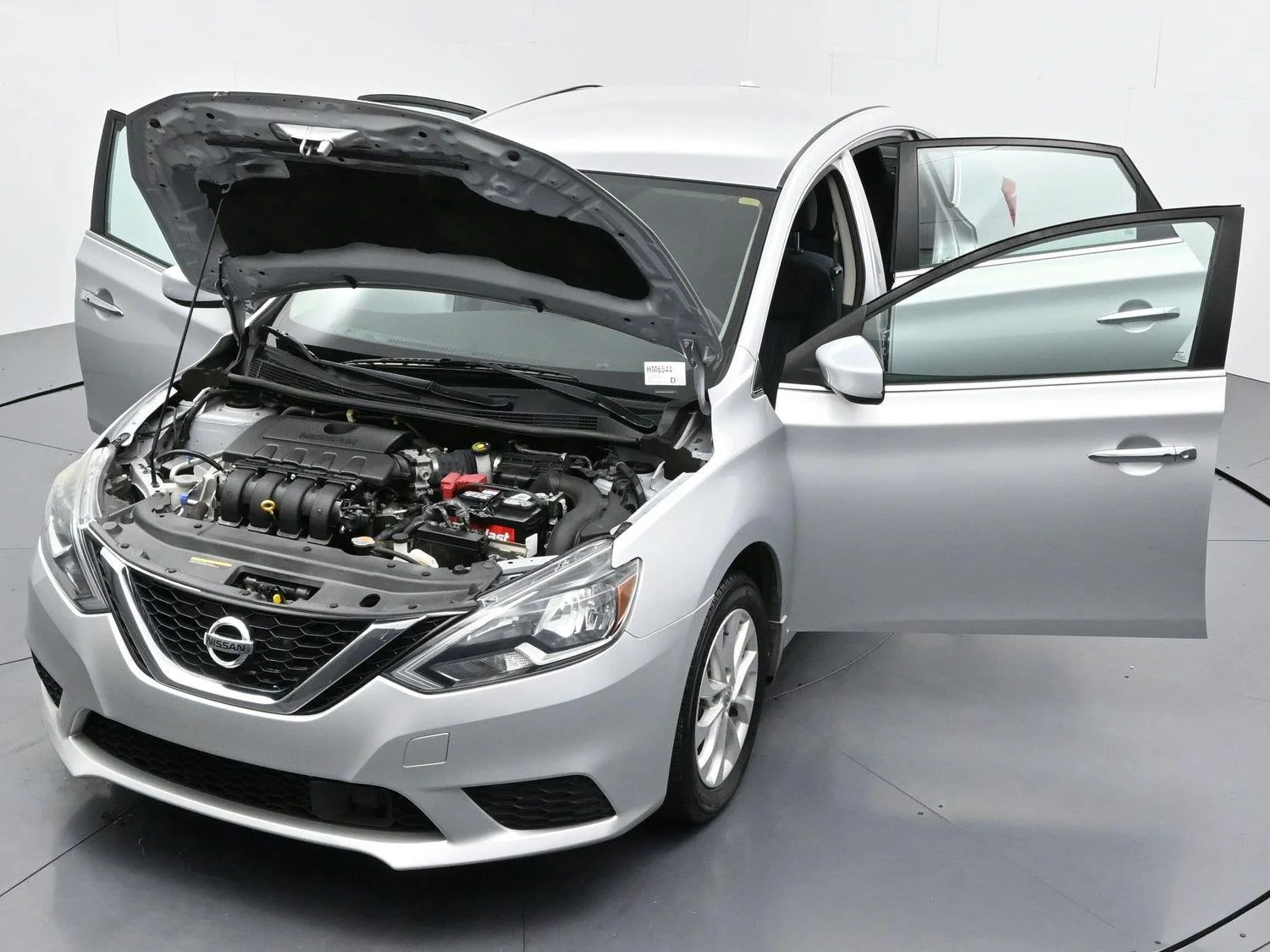 Used 2019 Brilliant Silver Metallic Nissan SV image 39