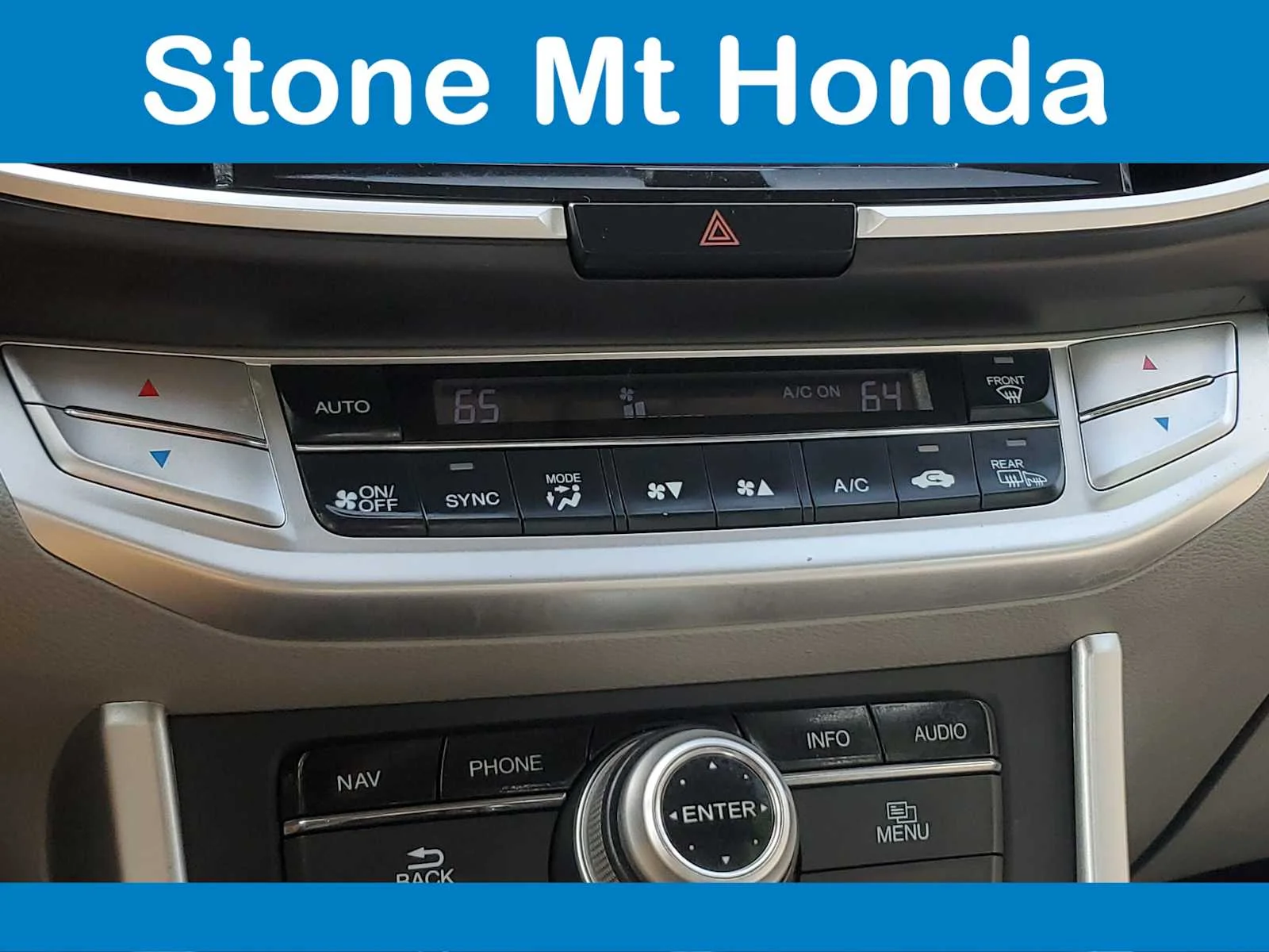 Used 2015 Obsidian Blue Pearl Honda EX-L image 26