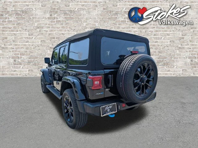 Used 2023 Black Jeep Sahara 4xe image 5