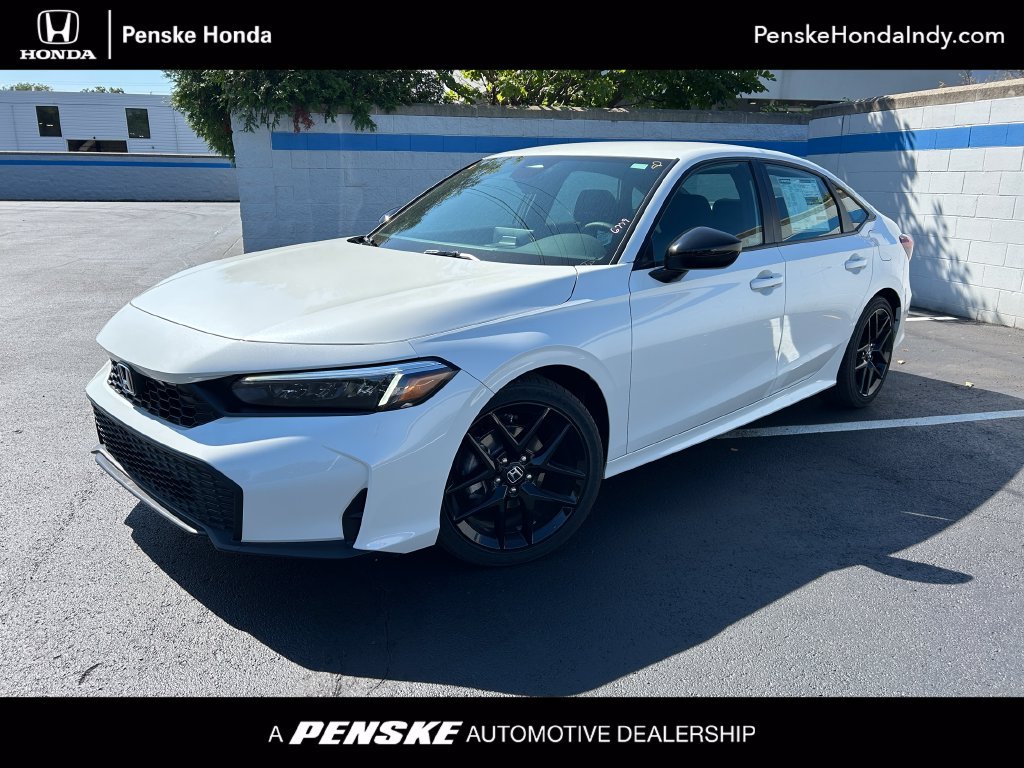 New 2026 Platinum White Pearl Honda Sport image 1