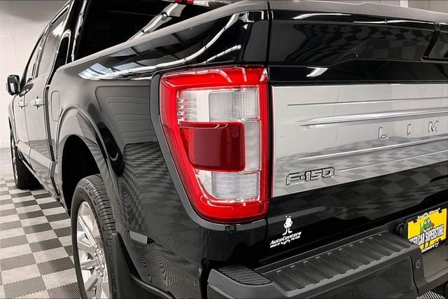 Used 2023 Agate Black Metallic Ford Limited image 38
