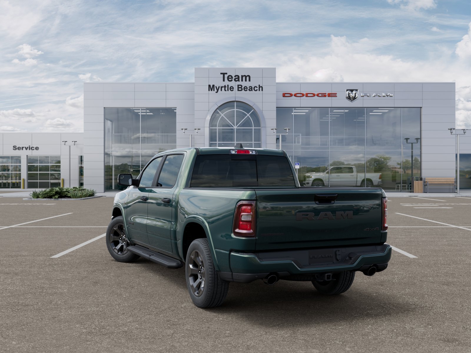 New 2026 Serrano-Green Metallic Exterior Paint RAM Big Horn/Lone Star image 39