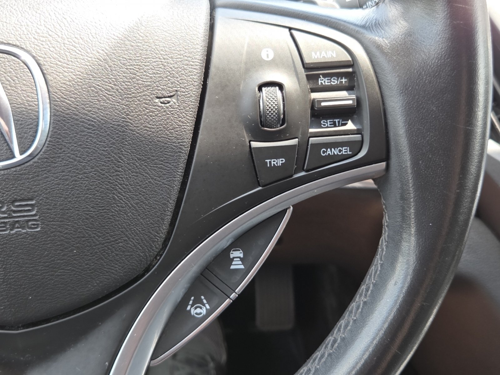 Used 2019 Majestic Black Pearl Acura 3.5L Technology Pkg w/Entertainment Pkg image 8