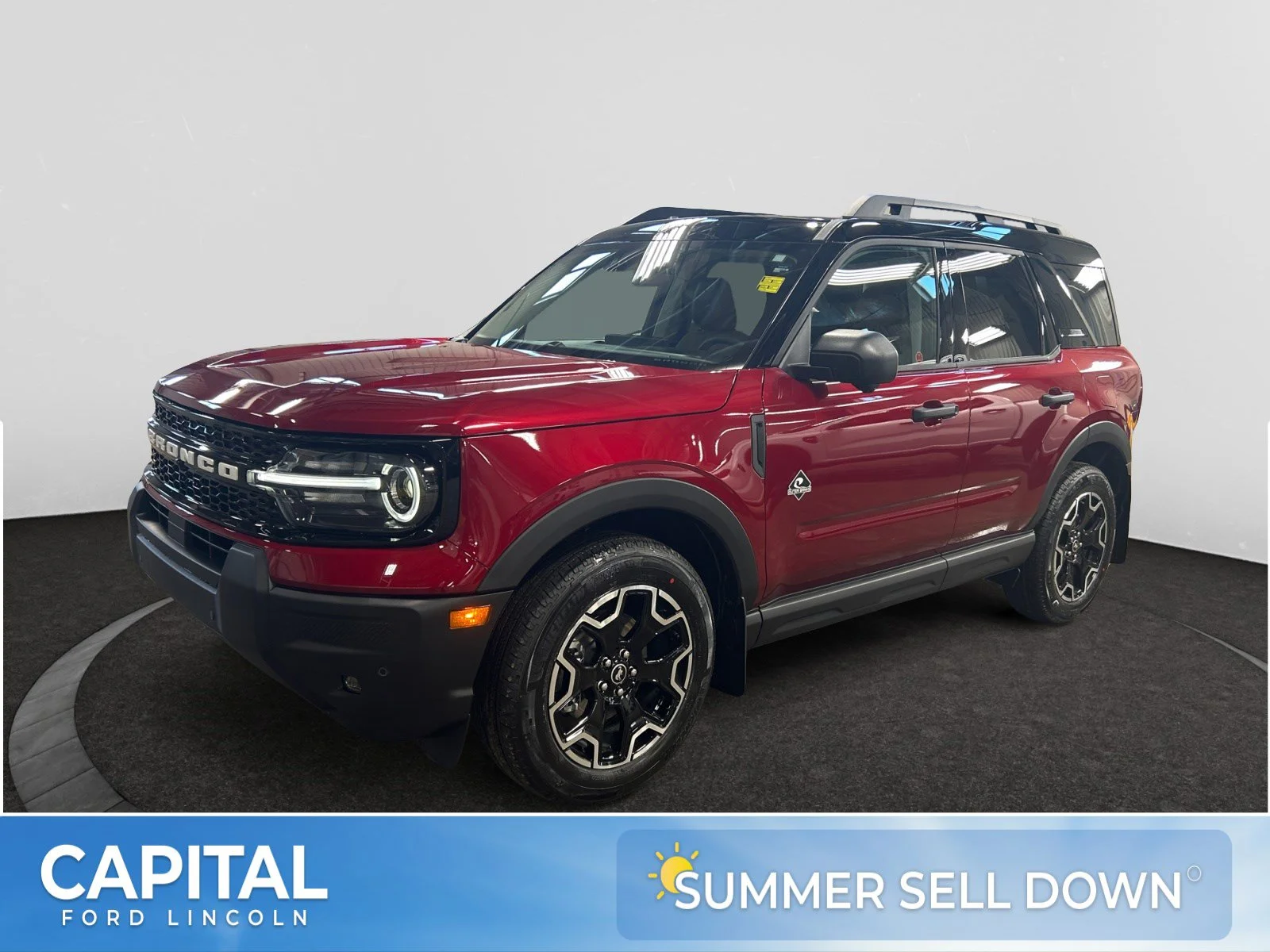 New 2026 Ruby Red Metallic Tinted Clearcoat Ford Outer Banks image 1