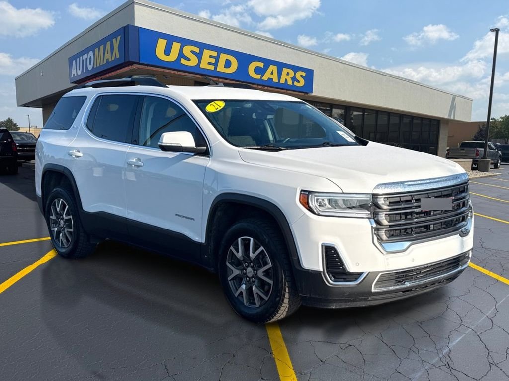 Used 2021 Summit White GMC SLE image 4