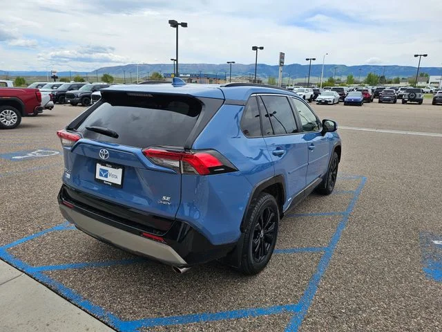 Used 2025 Blue Toyota SE image 5