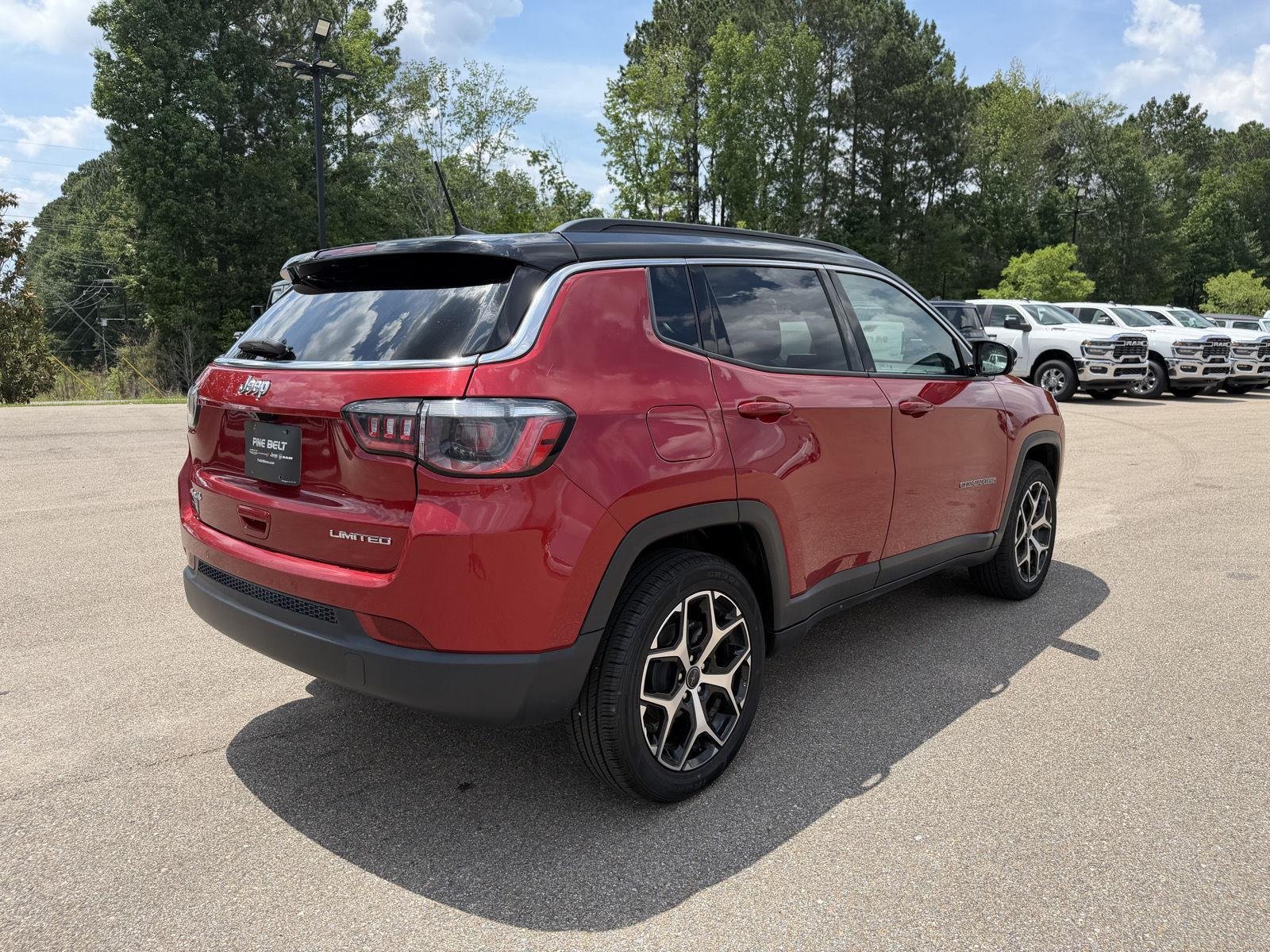 Used 2025 Red Hot Pearlcoat Jeep Limited image 6