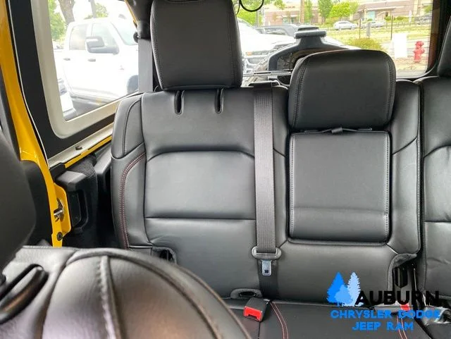 Used 2021 Yellow Jeep Unlimited Rubicon image 22