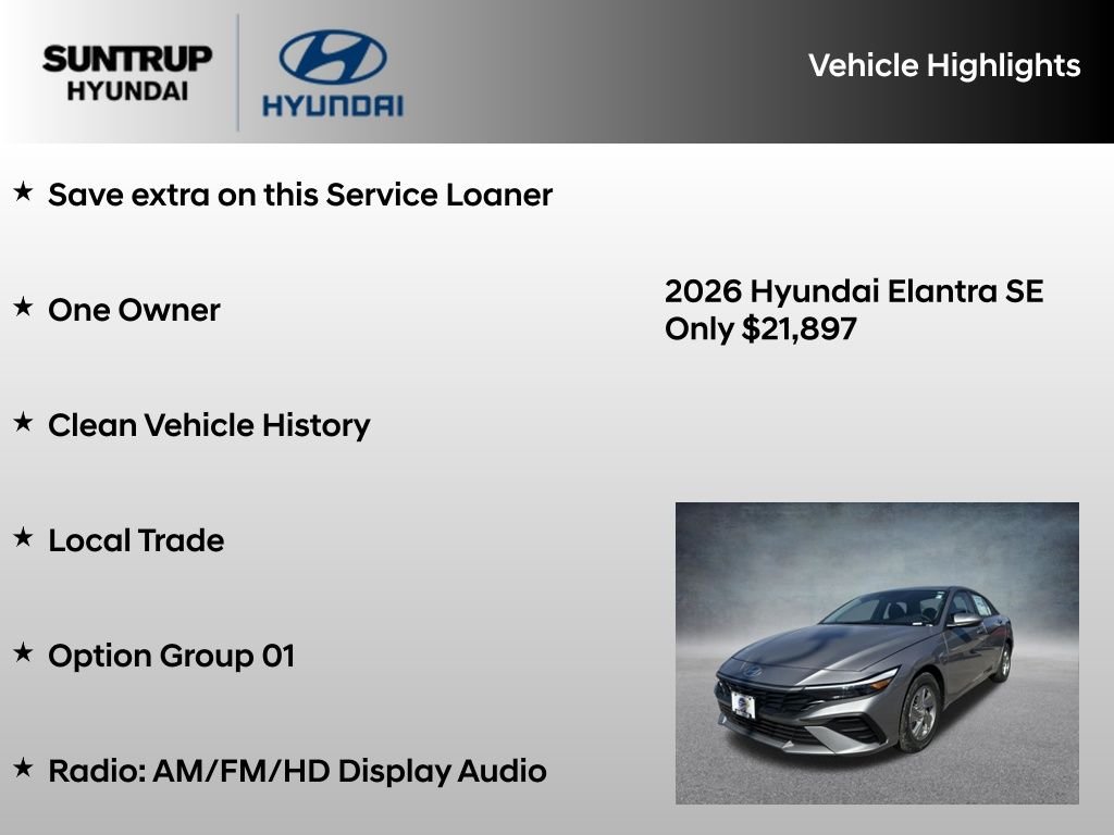 Certified Used 2026 Fluid Metal Hyundai SE image 8