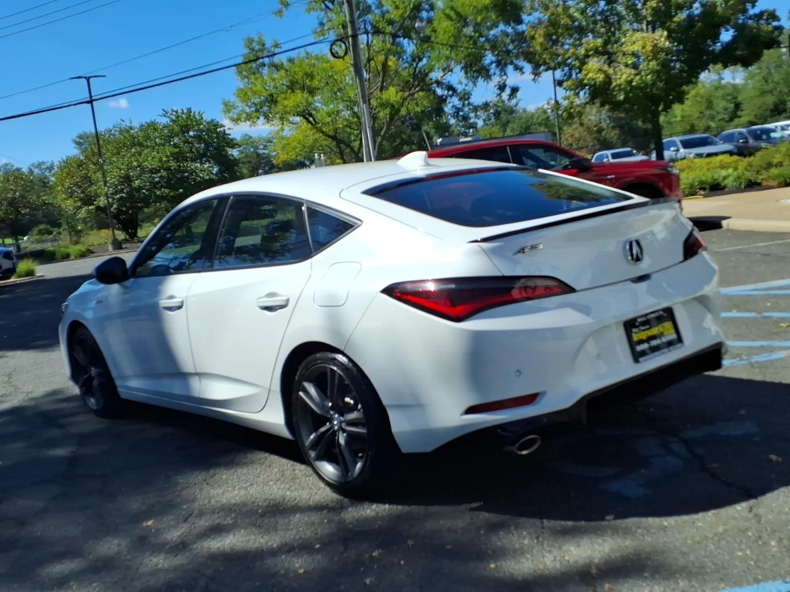 Used 2024 Platinum White Pearl Acura A-SPEC TECH image 6