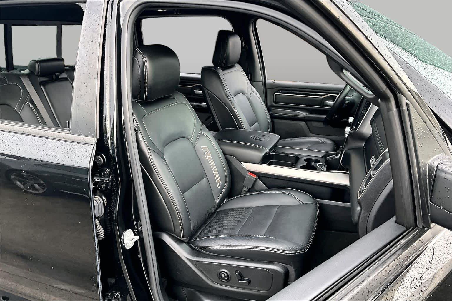 Used 2020 Diamond Black Crystal Pearlcoat Ram Rebel image 9