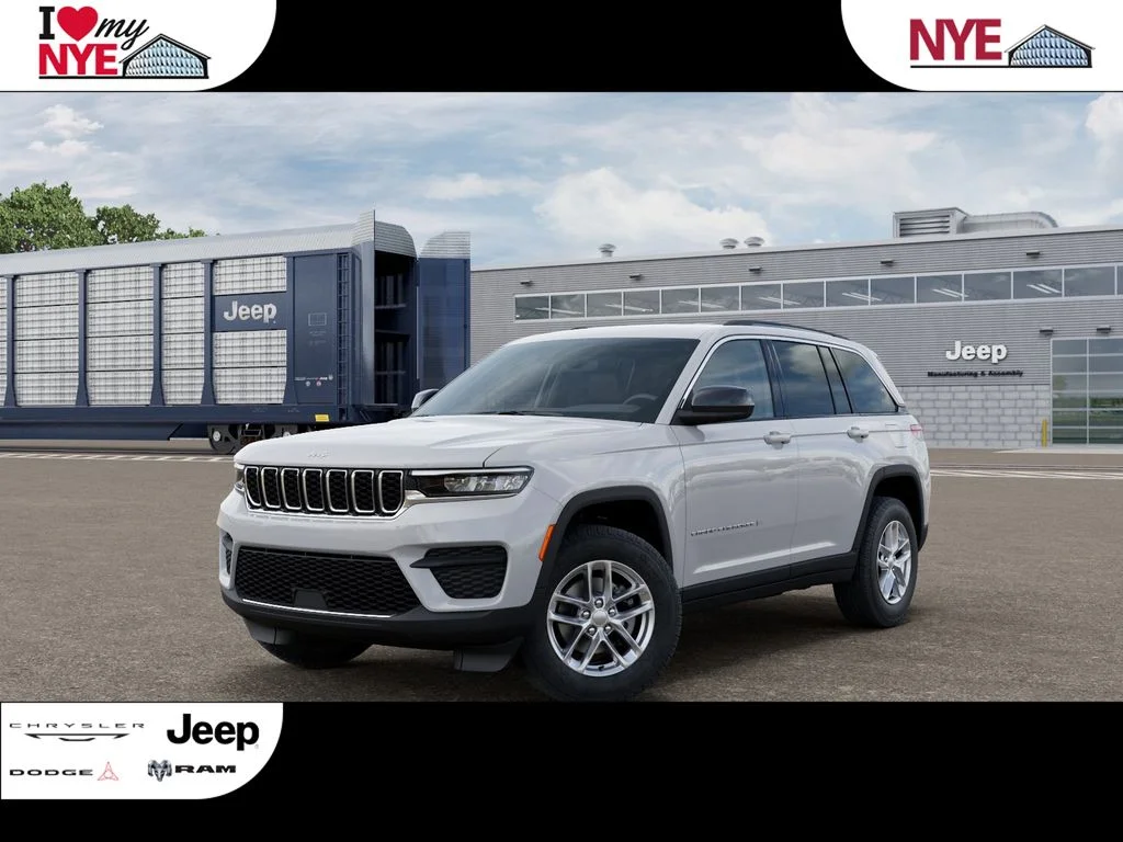New 2026 Bright White Clearcoat Jeep Laredo X image 1
