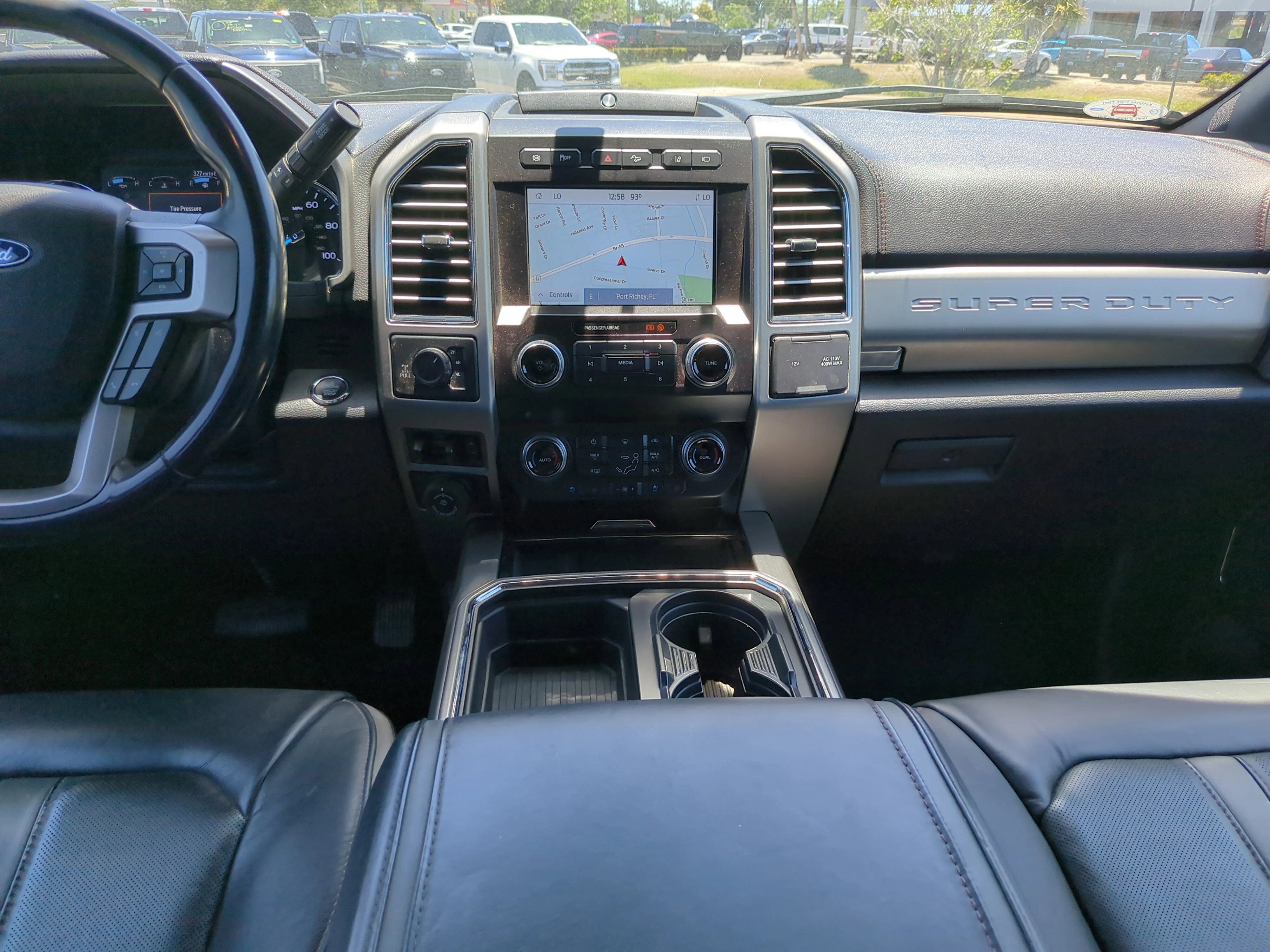 Used 2021 Agate Black Metallic Ford Platinum image 11