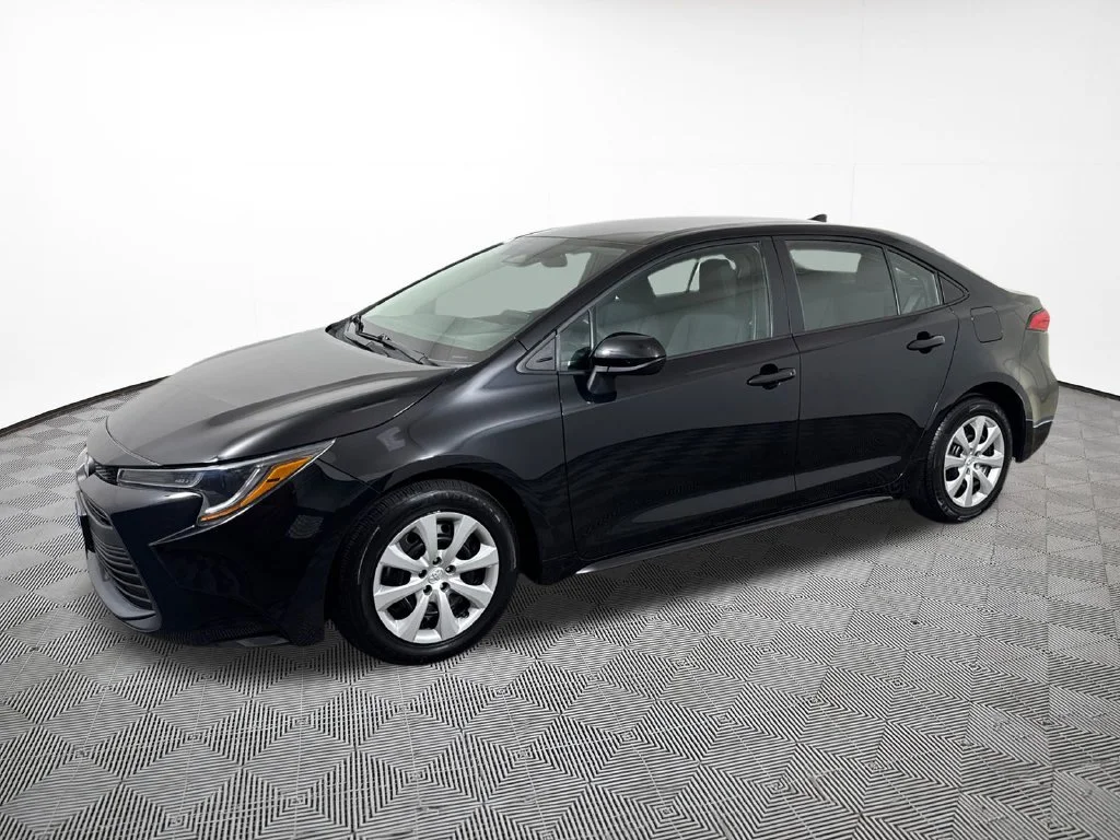 Used 2024 Black Toyota LE image 2