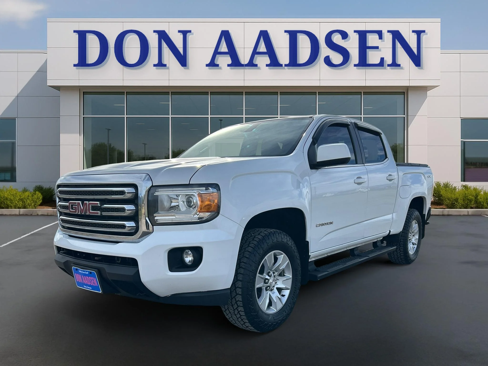 Certified Used 2017 Summit White GMC 4WD SLE image 1