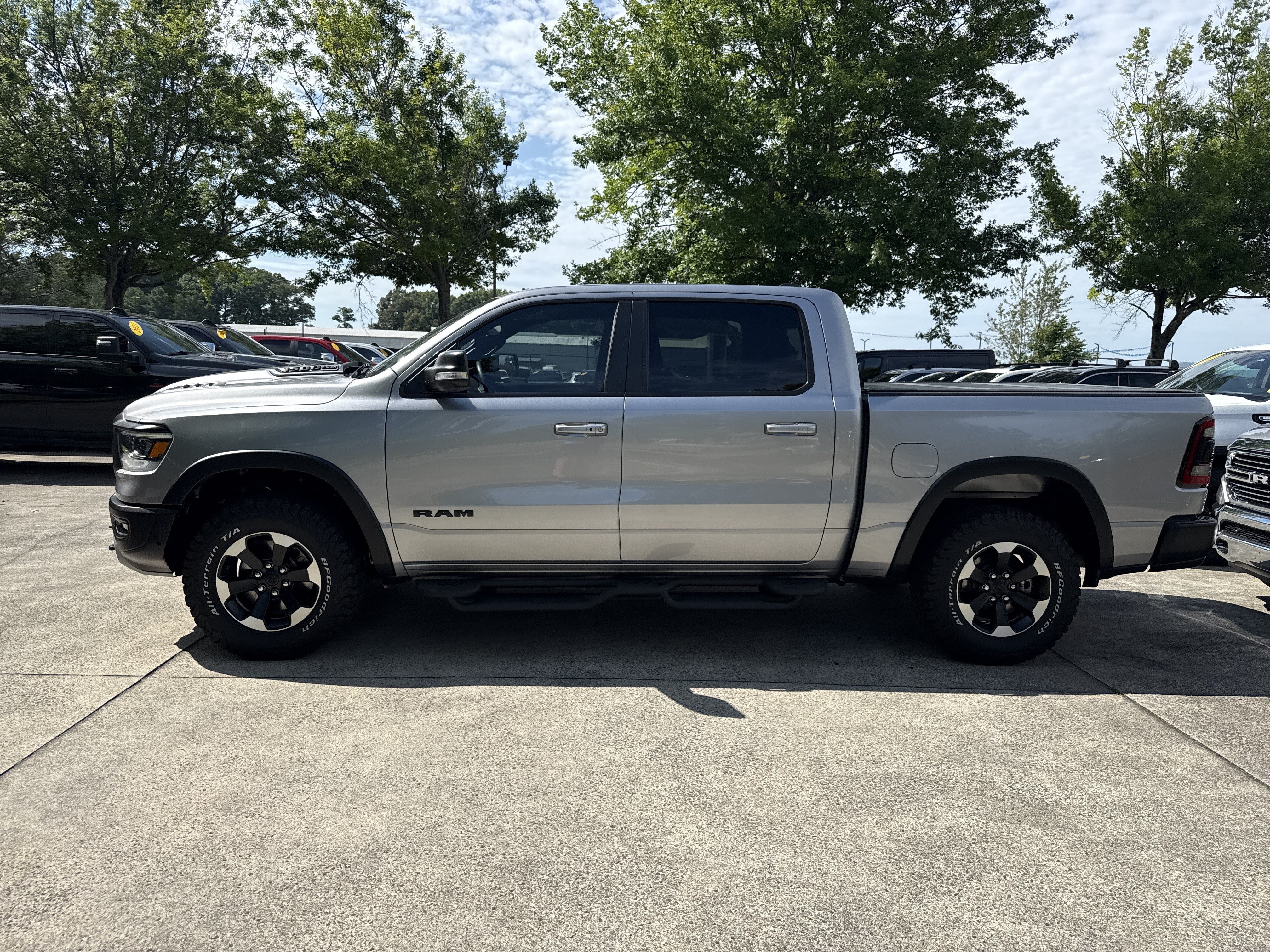 Used 2022 Billet Silver Metallic Clearcoat Ram Rebel image 4