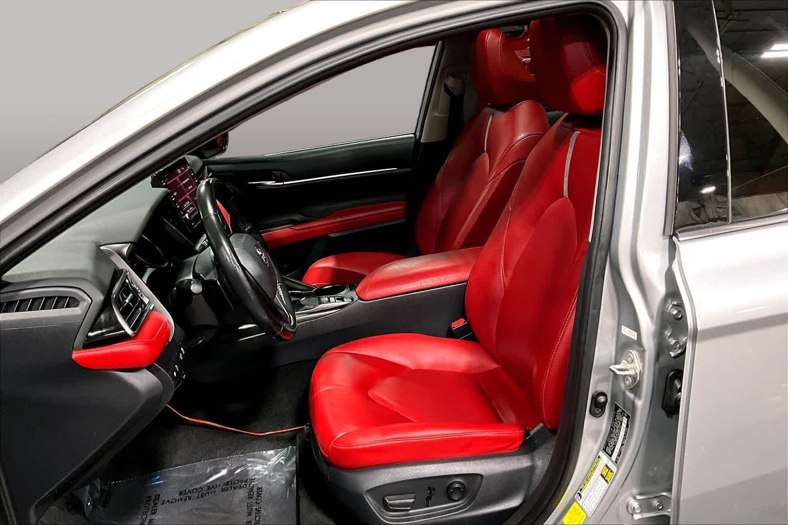 Used 2021 Celestial Silver Metallic Toyota XSE image 8