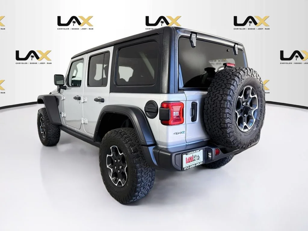 Used 2023 Silver Jeep Rubicon 4xe image 5