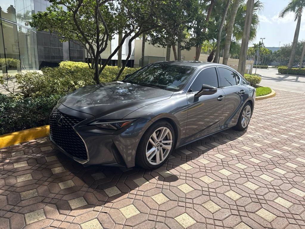 Used 2023 CLOUDBURST GRAY Lexus IS 300 image 3
