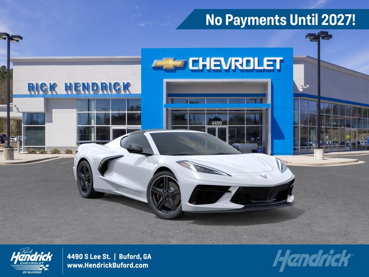 New 2026 Arctic White Chevrolet 2LT image 1