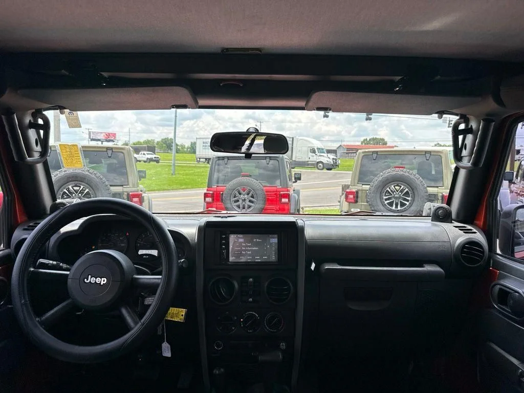 Used 2009 Orange Jeep Unlimited X image 20