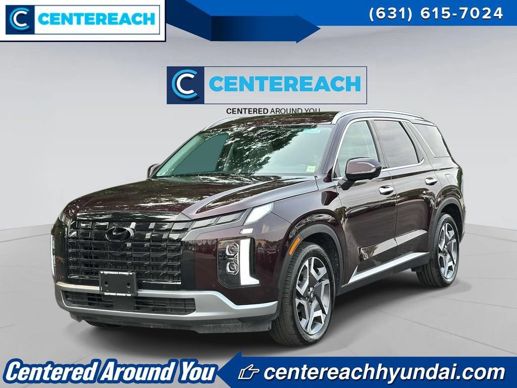 Certified Used 2025 Sierra Burgundy Hyundai SEL Premium 7P image 1