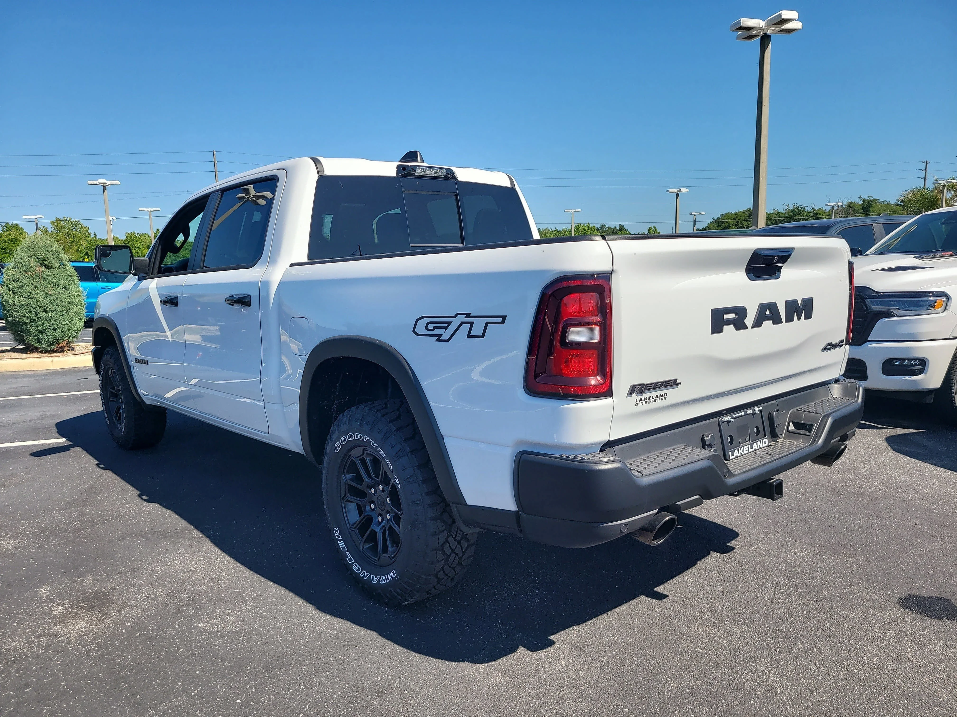 New 2026 Bright White Clearcoat Ram Rebel image 8