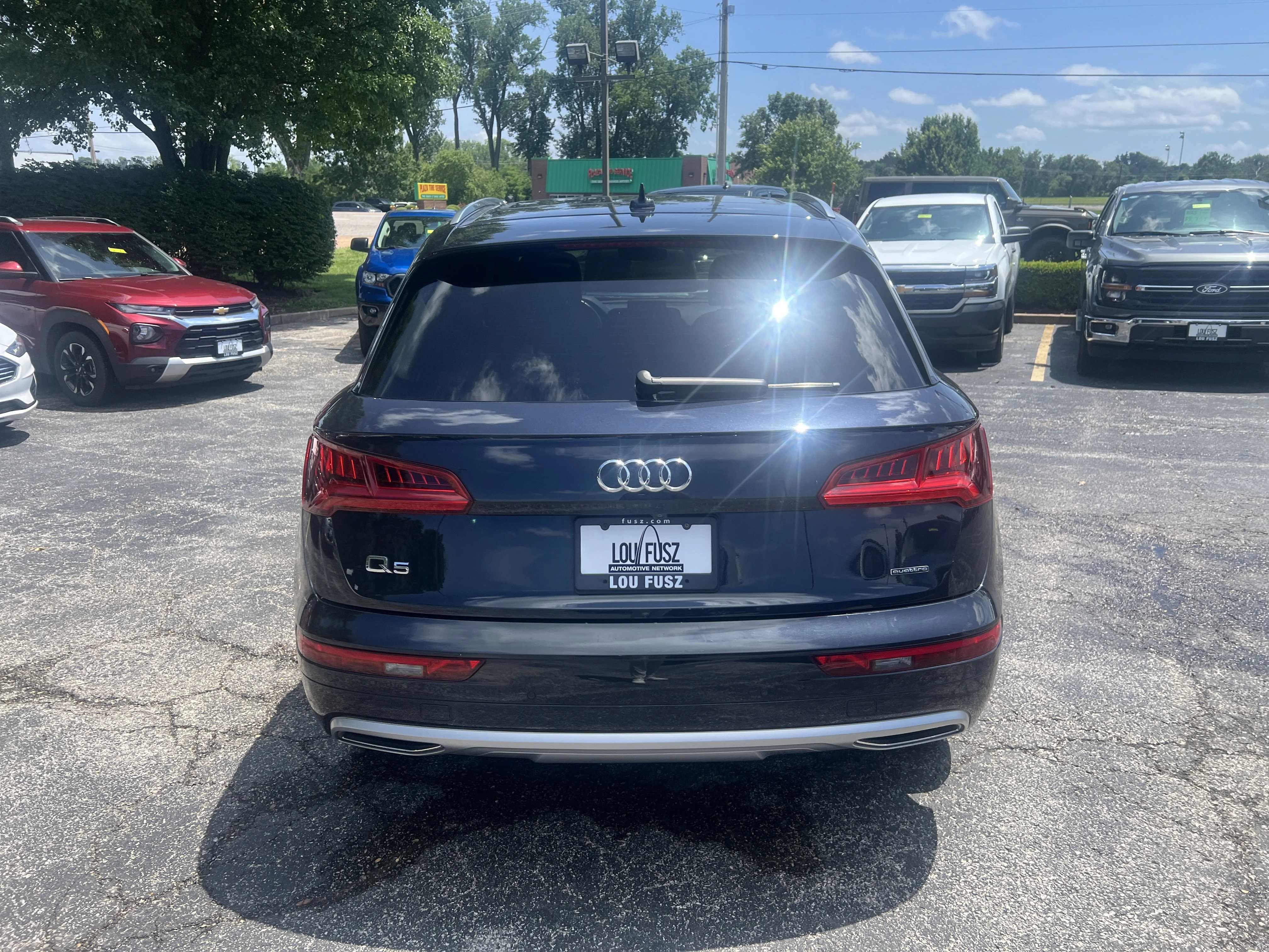 Used 2020 Blue Audi Premium image 6