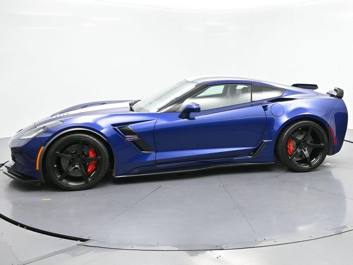 Used 2017 Admiral Blue Metallic Chevrolet Grand Sport 1LT image 4