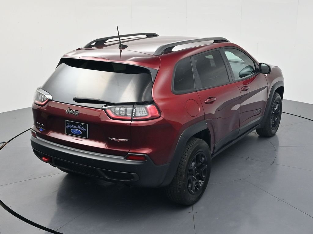 Used 2020 Velvet Red Pearlcoat Jeep Trailhawk image 42