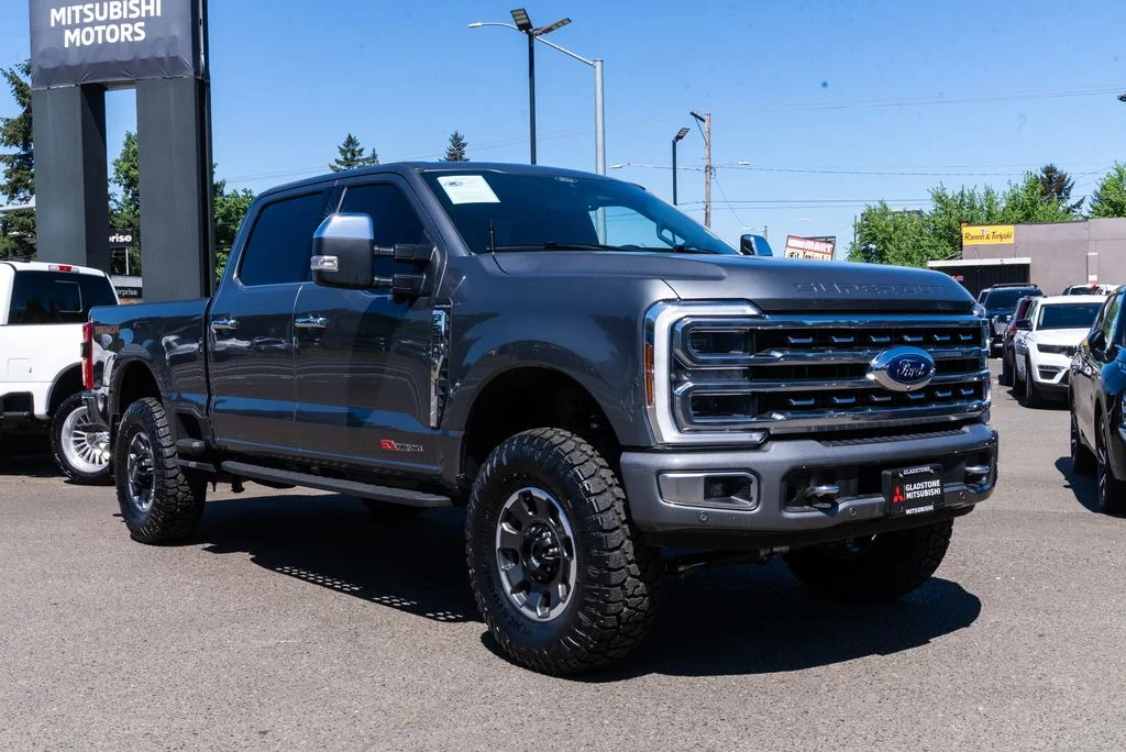 Used 2024 Gray Ford Platinum image 1