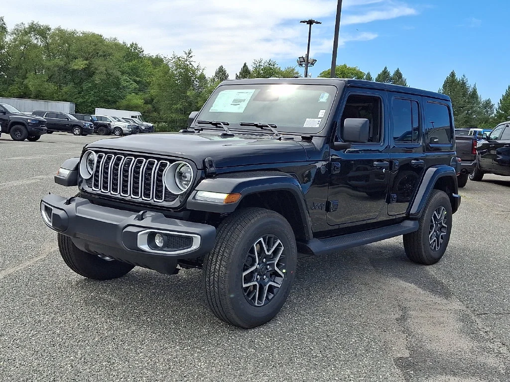 New 2027 Black Clearcoat Jeep Sahara image 4