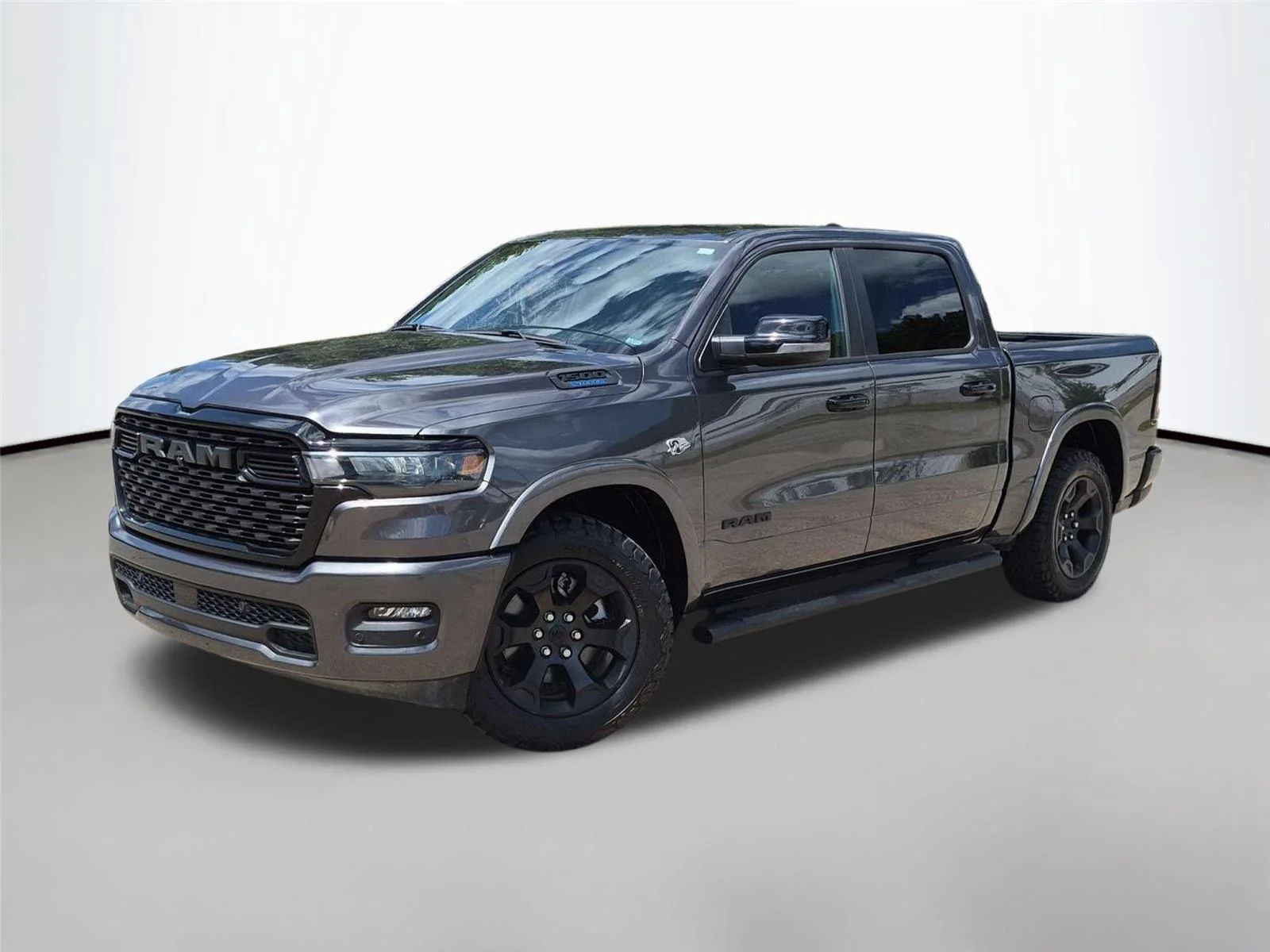 Used 2026 Granite Crystal Metallic Clearcoat Ram Big Horn image 1
