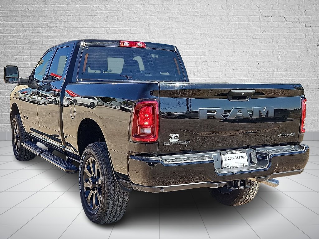 New 2027 Diamond Black Crystal Pearl-Coat Exterior Paint RAM Big Horn image 3