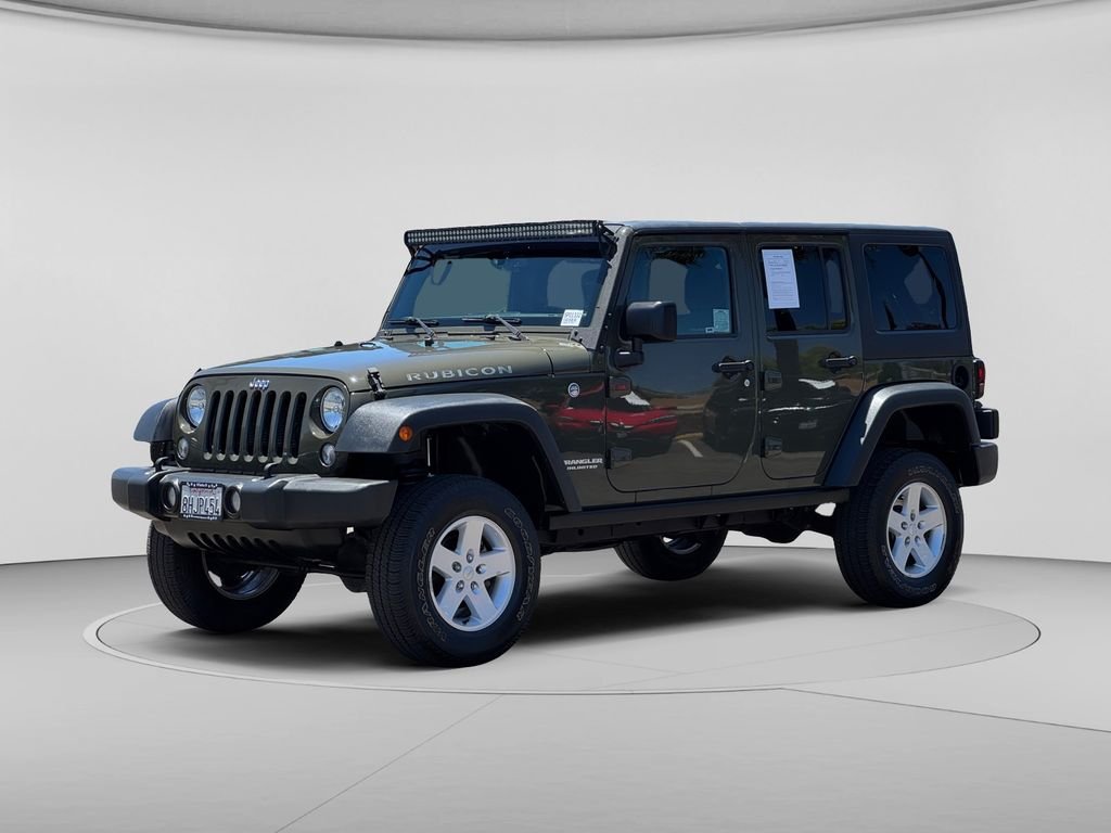 Used 2016 Tank Clearcoat Jeep Unlimited Rubicon image 7