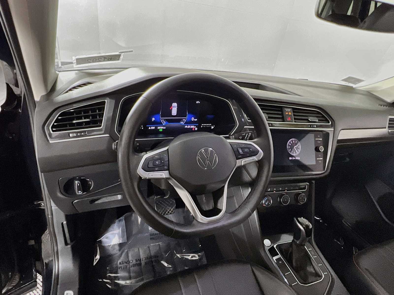Used 2024 Deep Black Pearl Volkswagen Wolfsburg Edition image 11