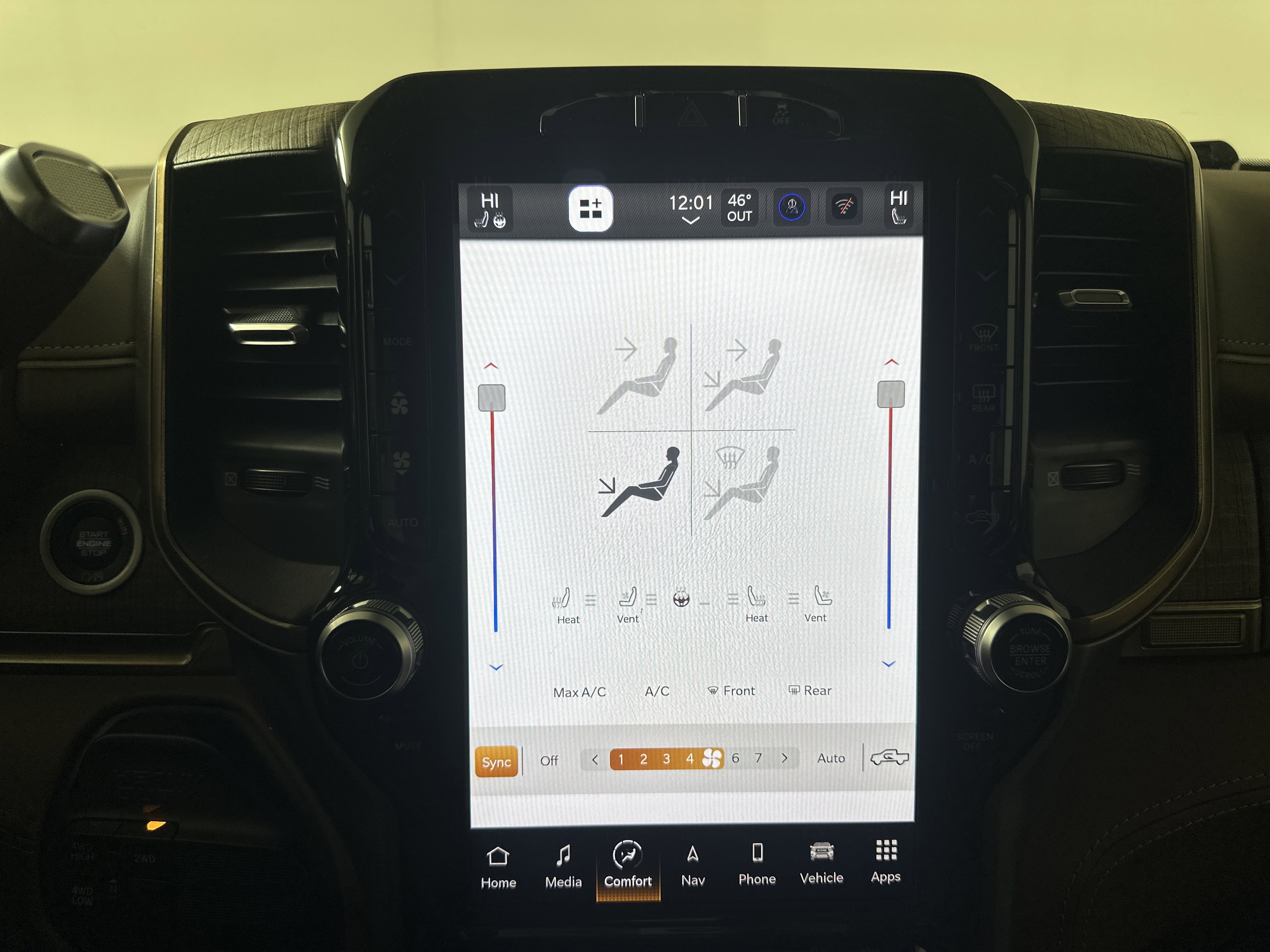 Used 2024 Pearl White Ram Longhorn image 16