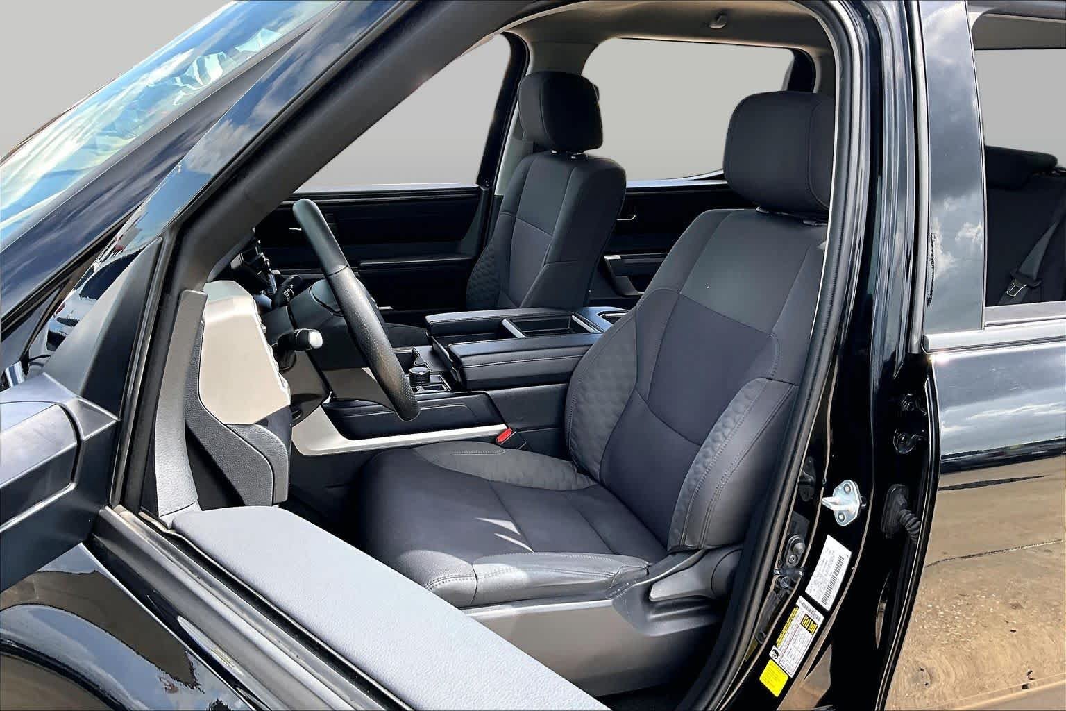 Used 2023 Midnight Black Metallic Toyota SR5 image 8