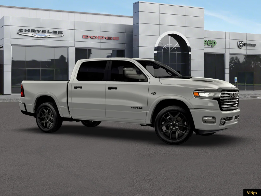 New 2026 Silver Zynith Exterior Paint RAM Laramie image 7