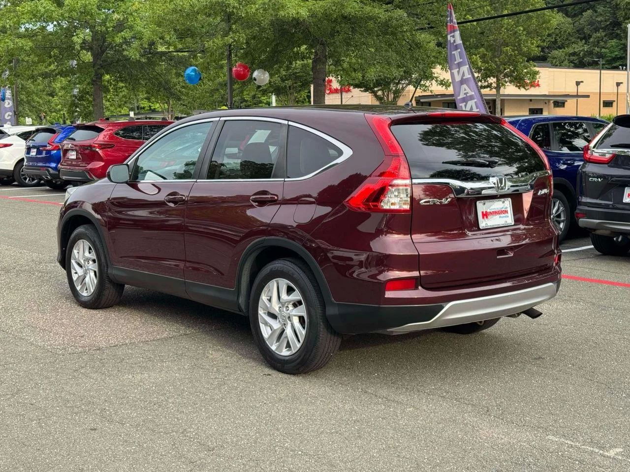 Certified Used 2016 Basque Red Pearl II Honda EX image 5