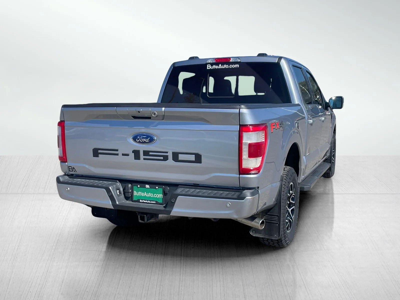Used 2022 Iconic Silver Metallic Ford LARIAT image 3