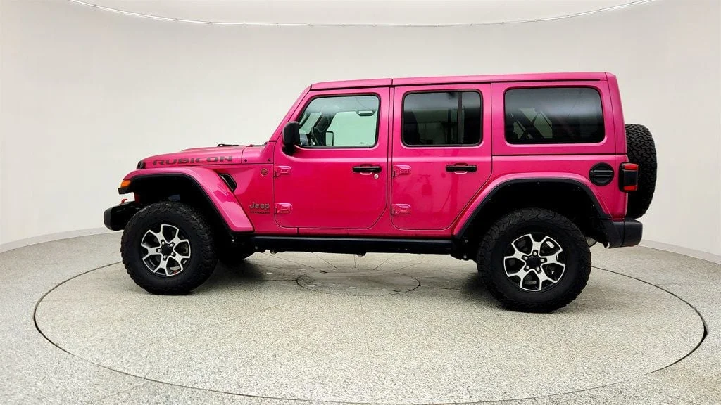 Used 2022 Limited Edition Tuscadero Pearlcoat Jeep Unlimited Rubicon 4x4 w/ Hard Top, Leather Seats & LED Lighting image 8
