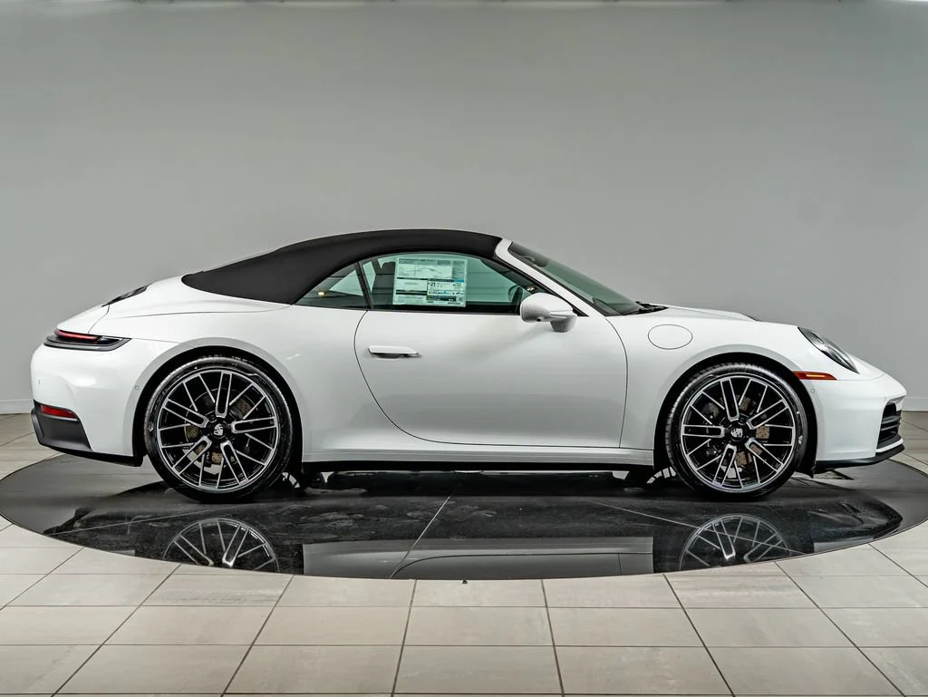New 2026 White Porsche Carrera image 9