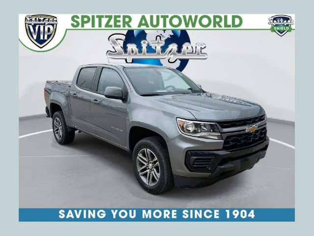 Used 2022 Gray Chevrolet Work Truck image 1
