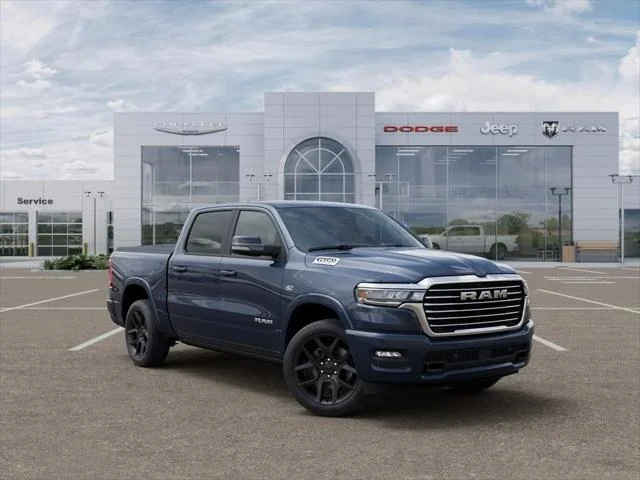 New 2026 Forged Blue Metallic Exterior Paint RAM LARAMIE image 5