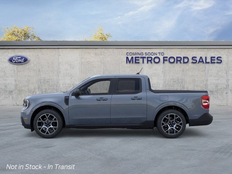 New 2026 Azure Gray Metallic Tri-Coat Ford Lariat image 4
