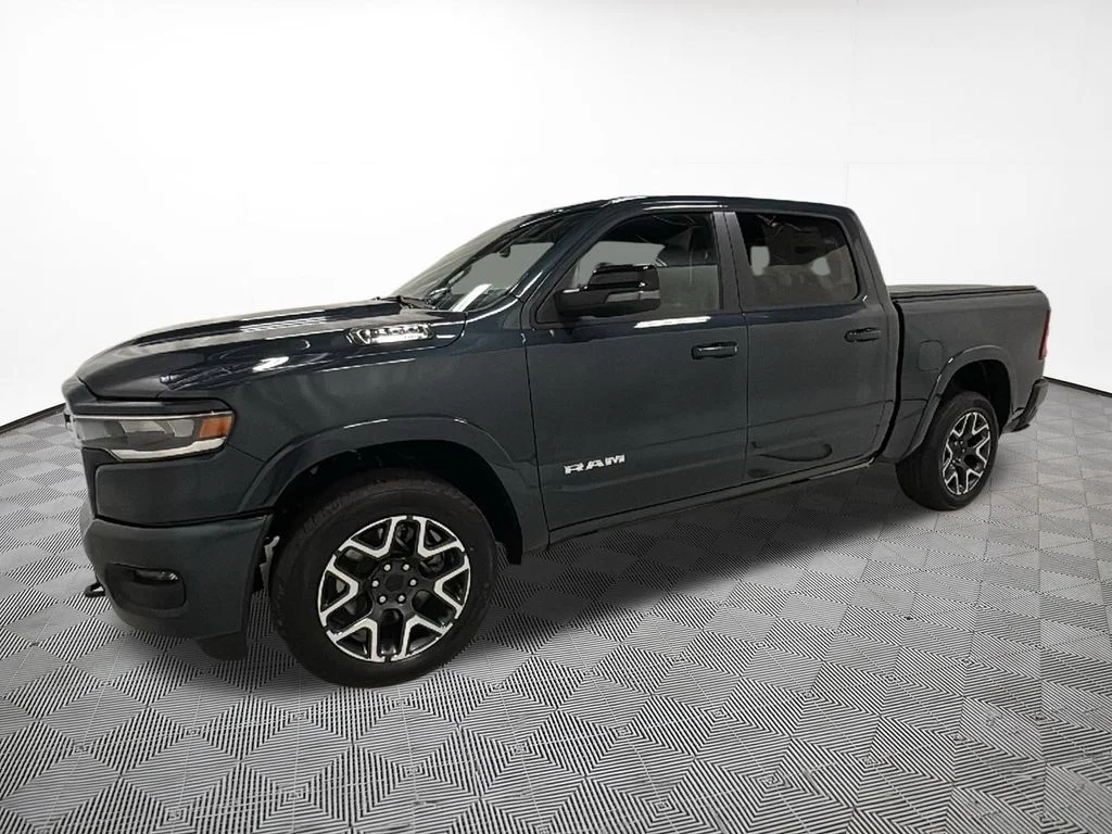 New 2026 Forged Blue Metallic Exterior Paint RAM Laramie image 2