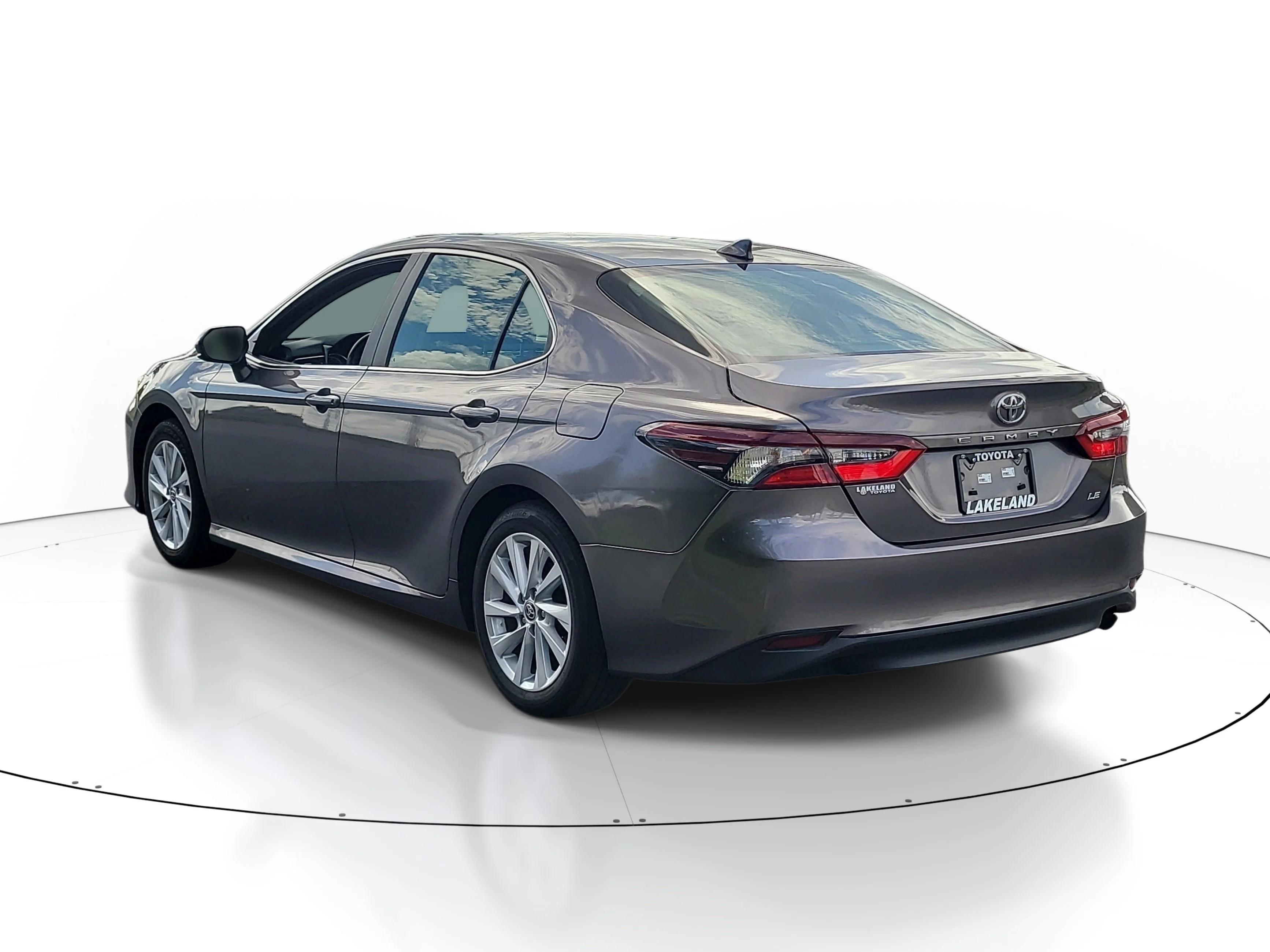 Used 2024 Predawn Gray Mica Toyota LE image 4