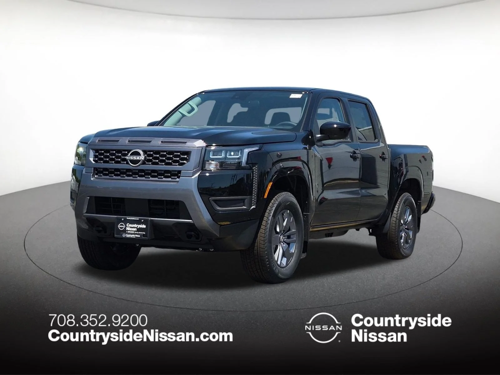 New 2026 Super Black Nissan Crew Cab SV image 1